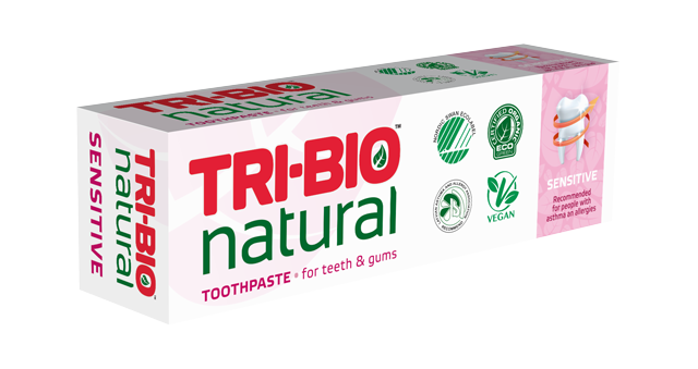 Натурална паста за зъби Sensitive, 0.075 л.