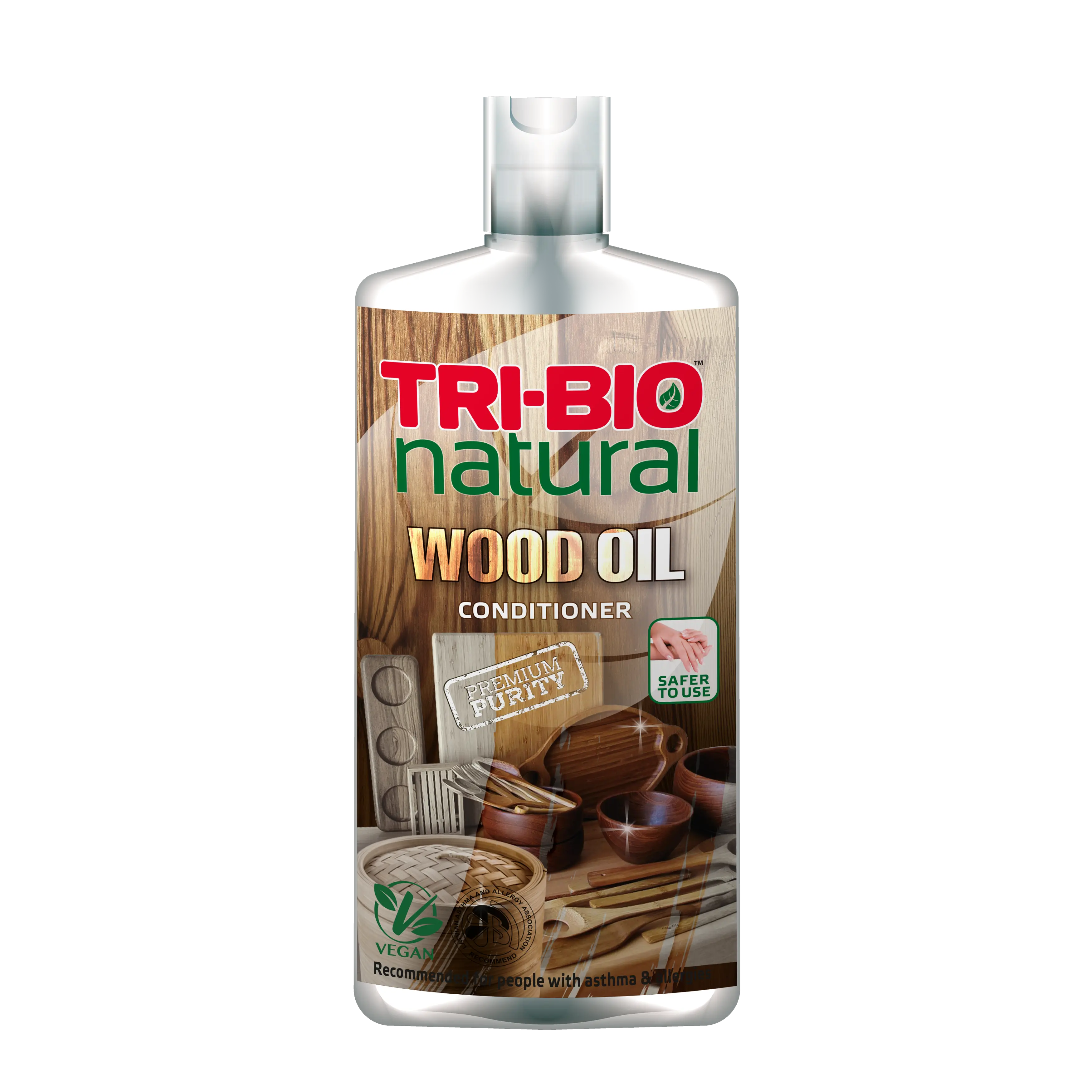 Натурално масло за обработка на дърво и бамбук, 0.25 л.