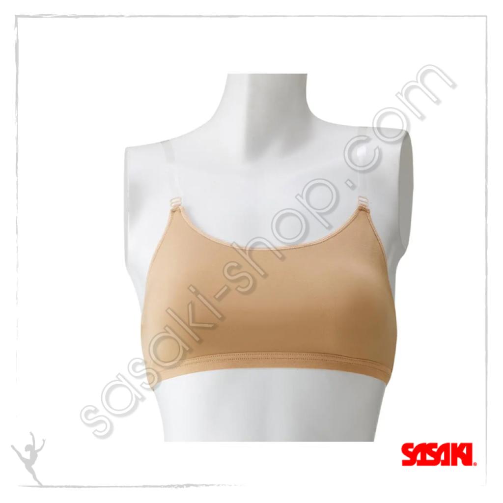 Foundation Top Underwear (clear straps/ with cup pocket) F-253 S BE col ...