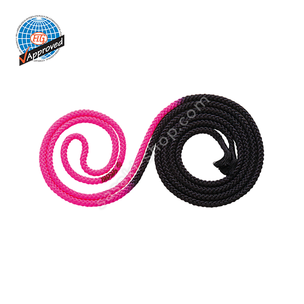 Double-End Rope M-280TS-F (3m) BxP col. Black x Pink