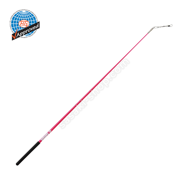Glass Stick M-700G-F KEPxB col. Fluorescent Pink x Black