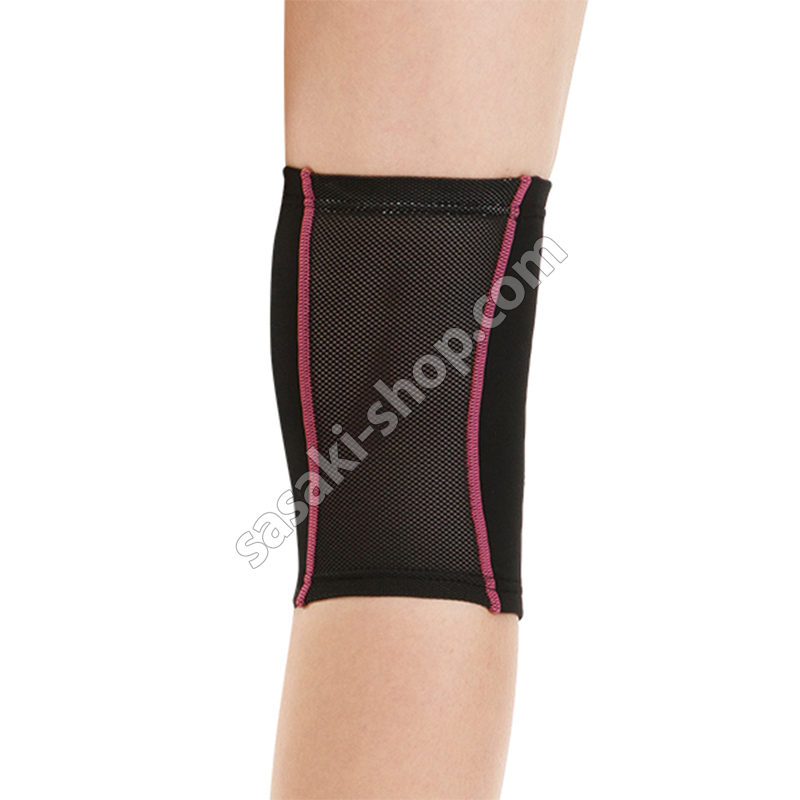 Knee Supporter - One piece - JL-JO / S-L 906 BxP col. Black x Pink