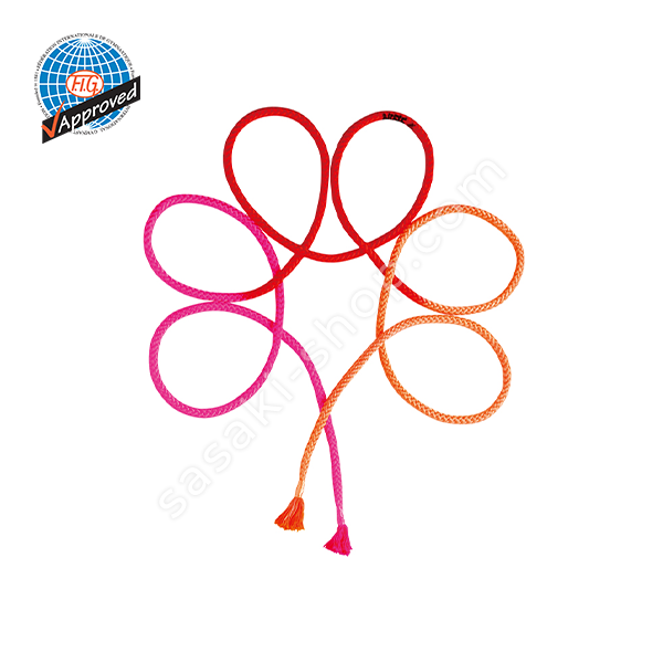 Tri-Color Rope M-280G-F (3m) COOxRxP col. Coral Orange x Red x Pink
