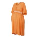 Ефирна рокля за бременни оранжева