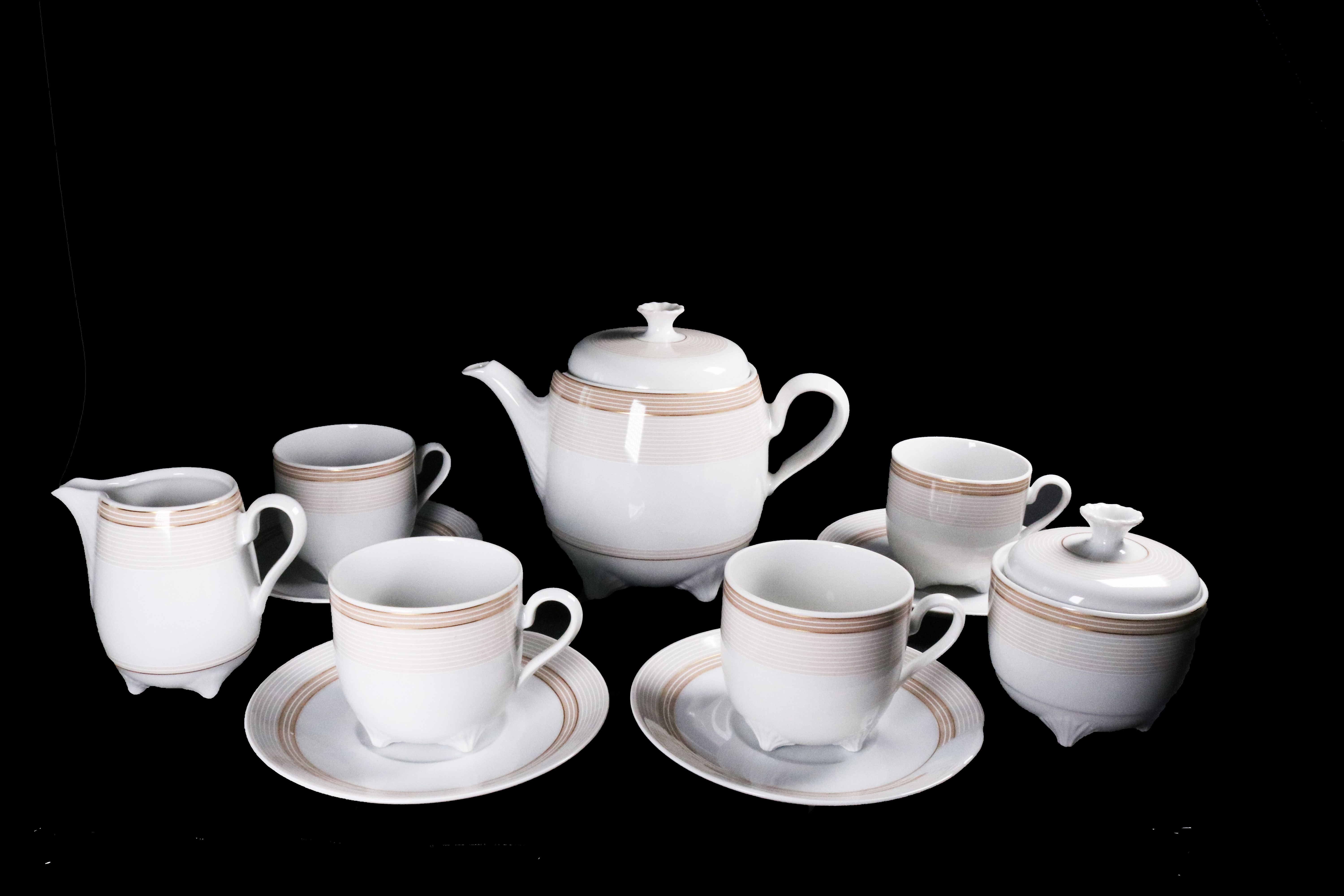 Tea/Coffee set Porcelain pcs.