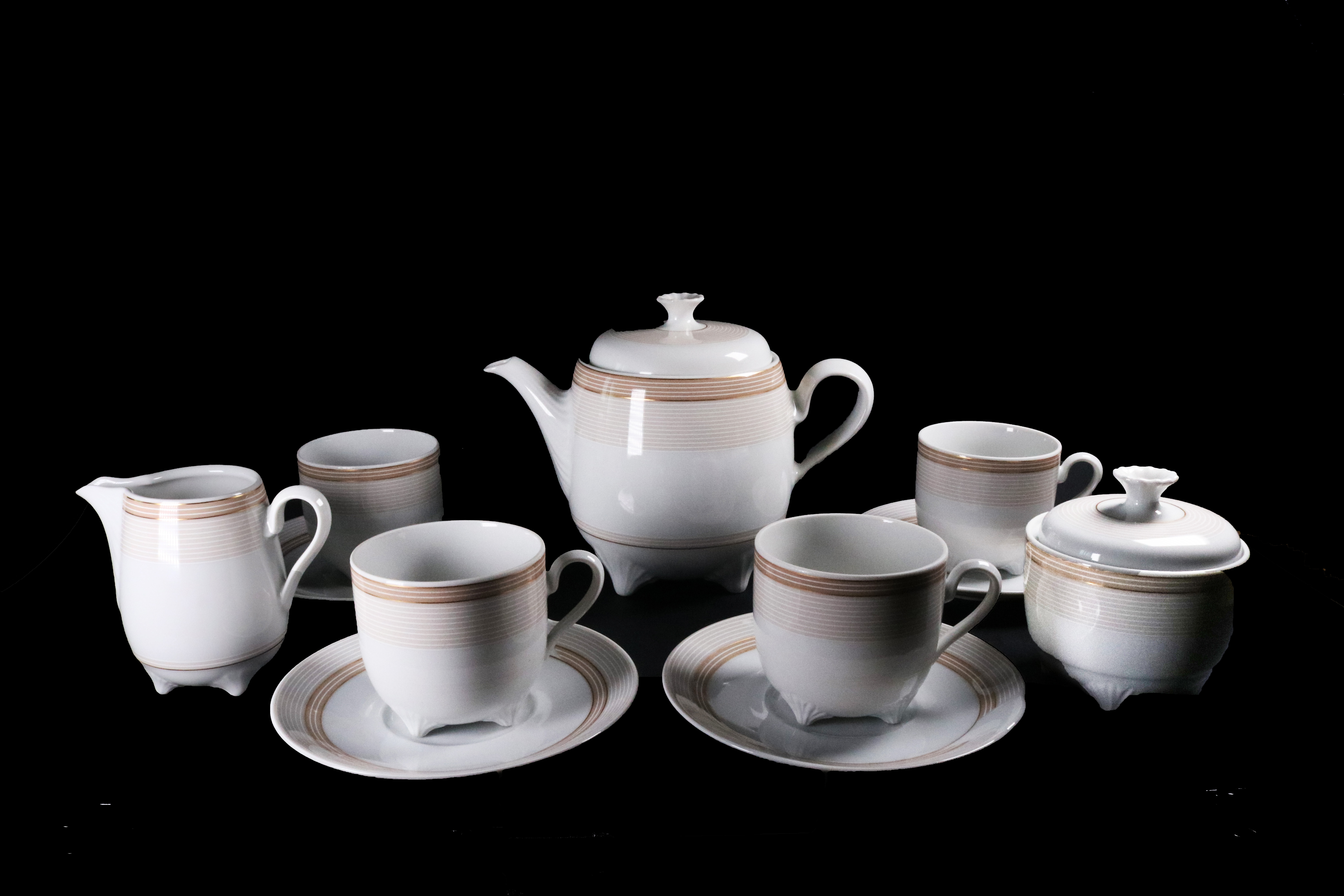 Tea/Coffee set Porcelain pcs.