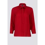 Блуза от коприна, червена-1