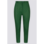 Панталон зелен пепит 38-1